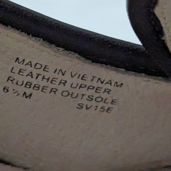 Michael Michael Kors Rory Loafer Coffee Wedge Pumps High Heel Size 6 1/2M - Picture 9 of 9